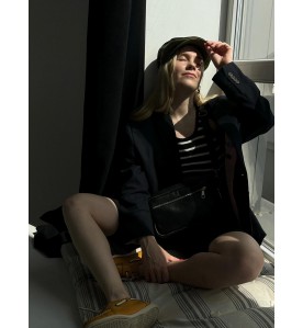 Two-Tone Flat Cap – Classic...