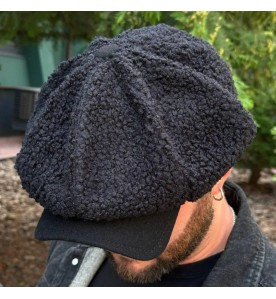 Black Teddy Flat Cap –...