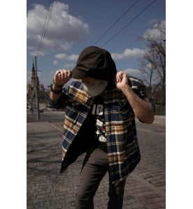 Dark Brown Flat Cap –...